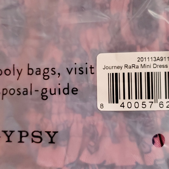 NWT Spell Journey RaRa Mini dress - Picture 4 of 7